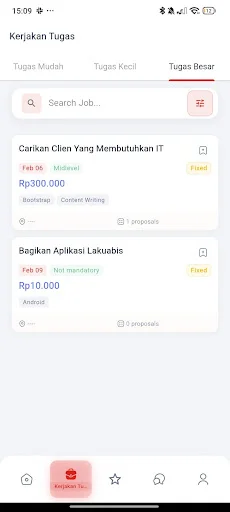 Gudang Tugas: Ganhe Dinheiro Real Realizando Microtarefas Online - Screenshot 5
