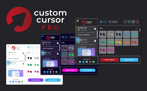 Custom Cursor Pro: Personalize seu Mouse com Estilo e Animações - Screenshot 2