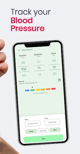 Blood Pressure App: BP Logger – Controle sua Pressão Arterial - Screenshot 12