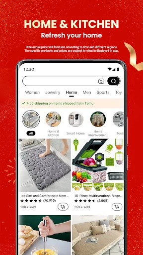 Baixar Temu: Compras Online com Descontos Incríveis e Ofertas - Screenshot 3