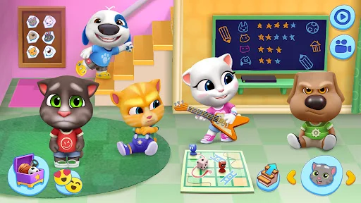 Baixar My Talking Tom Friends – Cuide de Todos os Seus Amigos - Screenshot 3
