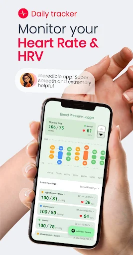 Blood Pressure App: BP Logger – Controle sua Pressão Arterial - Screenshot 11