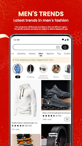 Baixar Temu: Compras Online com Descontos Incríveis e Ofertas - Screenshot 4