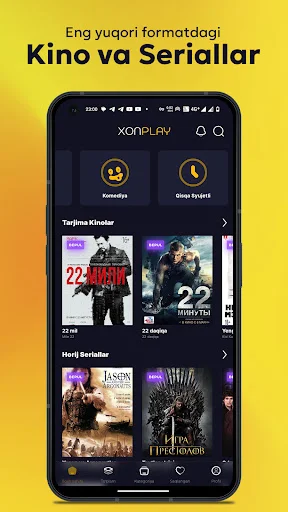 Baixar XonPlay – Filmes e Séries em Uzbek Grátis – Versão 1.1.16 - Screenshot 3