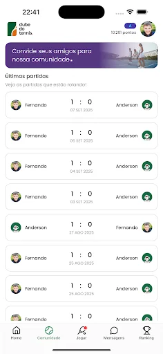 Baixar Clube do Tennis 1.2.6 – A Maior Comunidade de Tênis - Screenshot 4