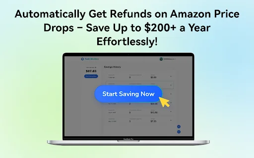 Task Monkey: Obtenha Reembolsos da Amazon Automaticamente - Screenshot 1