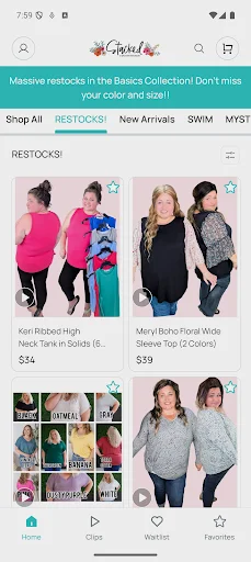 Baixar Styled by Stacked Android – Moda Online com Descontos - Screenshot 1