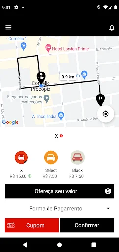Baixar FlashCar – Passageiro: O App de Transporte Rápido e Seguro - Screenshot 1