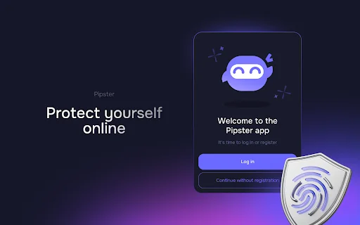 Pipster VPN: Navegação Segura, Rápida e Ilimitada no Chrome - Screenshot 1