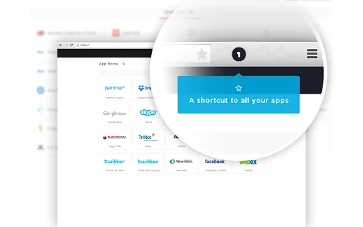 OneLogin para Google Chrome: Acesse seus apps com um clique - Screenshot 1