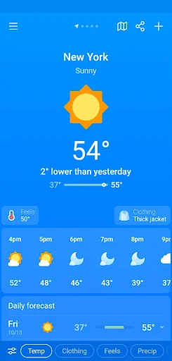 Weather & Clima – Baixe o Melhor App de Previsão do Tempo - Screenshot 9