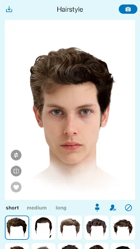 Hairstyle Try On: Mude Seu Visual com IA – Baixe Agora - Screenshot 3