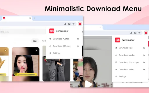 RedNote Downloader: Salve Fotos e Vídeos do Xiaohongshu Facilmente - Screenshot 1