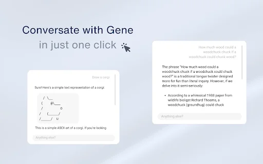 Ask Gene – Assistente de IA para Navegador: Otimize sua Produtividade - Screenshot 2