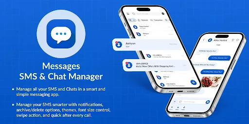 Messages – SMS & Chat Manager: Envie SMS e Gerencie Chats Agora - Screenshot 1