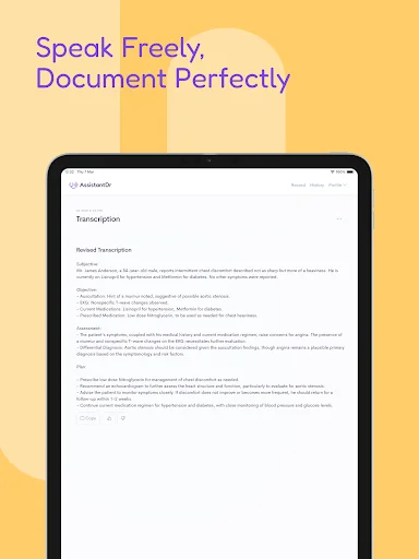 Assistant Dr. – Medical Scribe: Transcrição Médica por IA - Screenshot 18