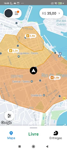 Baixar Canguru Conecte – Entregador: Rápido e Seguro para Mototaxistas - Screenshot 1