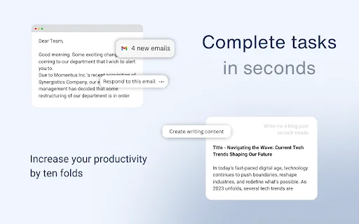 Ask Gene – Assistente de IA para Navegador: Otimize sua Produtividade - Screenshot 3