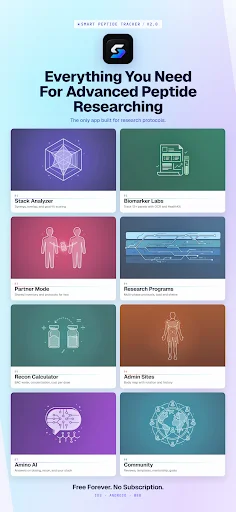 Smart Peptide Tracker: Monitore Seus Peptídeos com Precisão - Screenshot 1