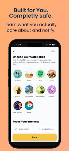 Baixar TheReader.AI: Notícias Rápidas e Personalizadas Grátis - Screenshot 4