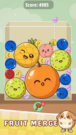 Fruit Drop Satisfy-Juicy Merge: Baixe o Jogo de Puzzle Grátis - Screenshot 2