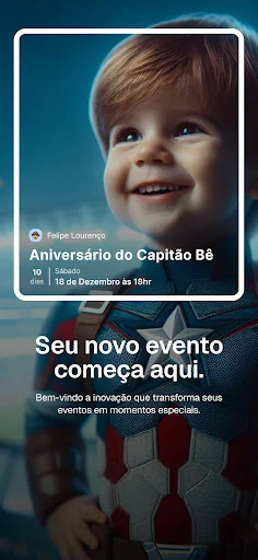 Baixe o Dona: Organize Eventos de Forma Simples e Eficiente - Screenshot 1