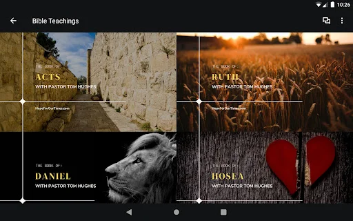 Baixar Hope for our Times APK – Ensinamentos Bíblicos Gratuitos - Screenshot 5