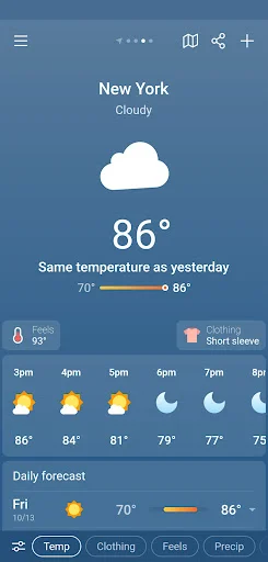 Weather & Clima – Baixe o Melhor App de Previsão do Tempo - Screenshot 19