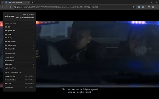 Prime Video Enhancer: Personalize e Melhore seu Streaming - Screenshot 6