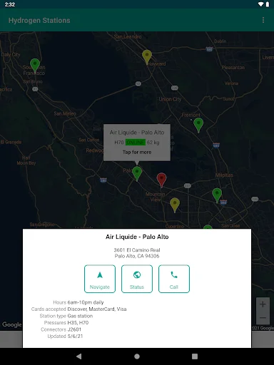 Baixar Hydrogen Stations USA – Encontre Postos de Hidrogênio Agora - Screenshot 21