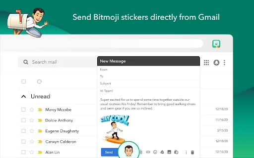 Bitmoji Extensão: Crie e Use seu Avatar no Navegador – Grátis - Screenshot 3