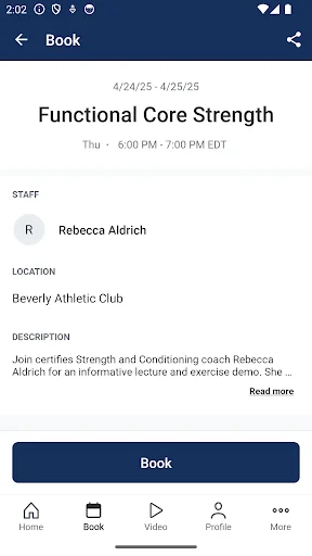 Baixar Beverly Athletic Club – Agende Suas Aulas Facilmente - Screenshot 2