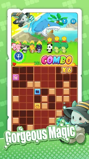 Baixar Block Puzzle : Cubemon – Jogo de Quebra-Cabeça Grátis - Screenshot 3