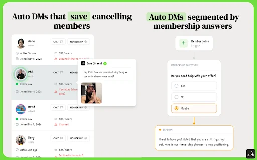 Skoot CRM: Automatize sua Comunidade Skool e Aumente sua Receita - Screenshot 4