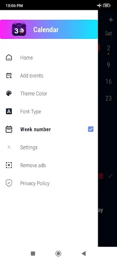 Baixe o US Calendar 2026: Calendário Completo com Feriados - Screenshot 13