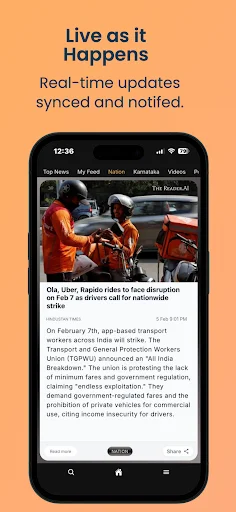 Baixar TheReader.AI: Notícias Rápidas e Personalizadas Grátis - Screenshot 3