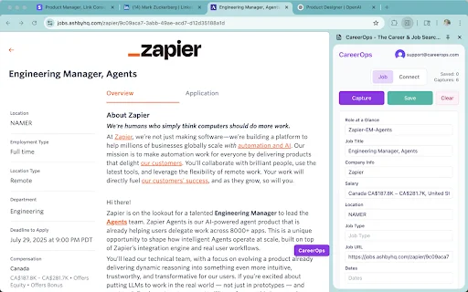 CareerOps: Organize sua Busca de Empregos e Carreira – Download - Screenshot 2