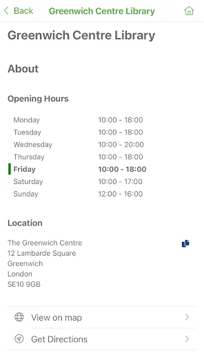 Royal Greenwich Libraries: Acesse Sua Biblioteca no Android - Screenshot 12