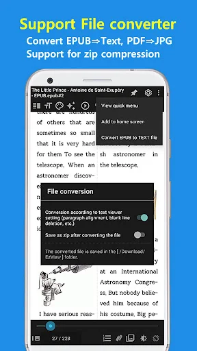 CherieViewer: Visualize EPUB, Comics e Heic sem Descompressão - Screenshot 6