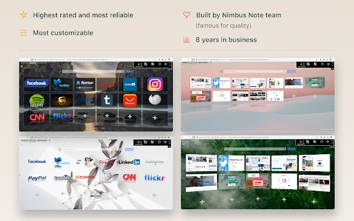 Speed Dial FVD: Personalize sua Nova Aba com Marcadores Visuais - Screenshot 1