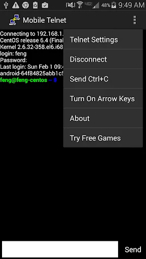 Mobile Telnet: Conectividade Remota Prática para Android - Screenshot 19