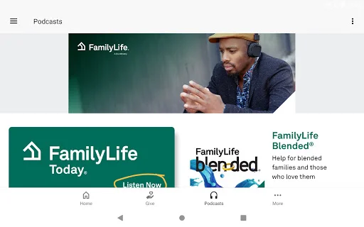 FamilyLife: Podcasts e Devocionais Cristãos para a Família - Screenshot 5