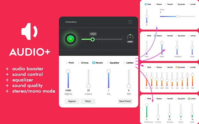 Volume Booster: Aumente o Som do seu Chrome em até 400% - Screenshot 1