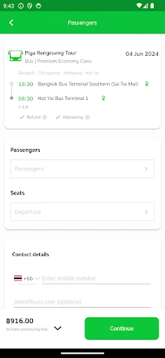 Baixar Piya Group – Reserve Passagens de Ônibus Online Facilmente - Screenshot 4