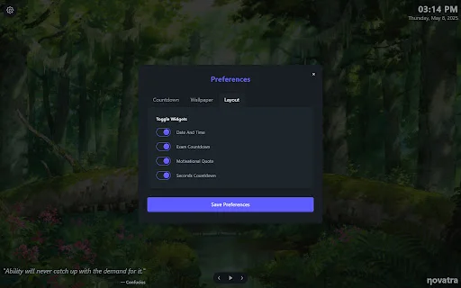 Exam Countdown: Cronômetro para Estudos e Provas – Baixe Agora - Screenshot 1