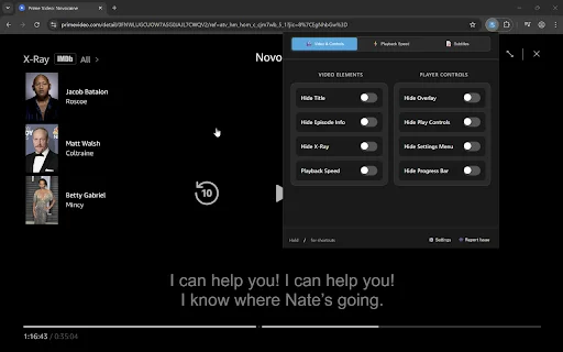 Prime Video Enhancer: Personalize e Melhore seu Streaming - Screenshot 3
