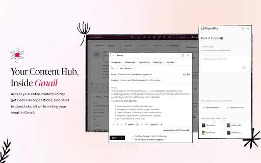 Paperflite Chrome: Otimize suas Vendas com IA e Conteúdo - Screenshot 1