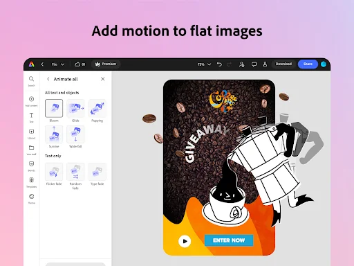 Adobe Express: Edição de Fotos e Vídeos AI – Baixe Agora Grátis - Screenshot 22